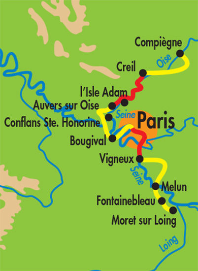 The Vacation Station » Paris and Beyond by Barge and Bike